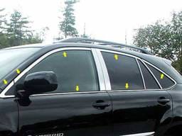 LEXUS RX400h 4dr QAA Stainless 14pcs Window Accent Package WP26126