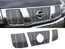 Fits Nissan TITAN 2/4dr QAA 3pcs Grille Accent SGB24515