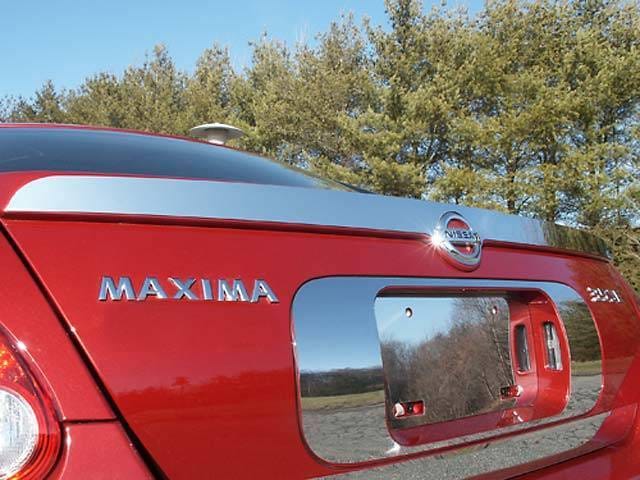 Fits Nissan MAXIMA 4dr QAA Stainless 1pcs Spoiler Accent SP24540