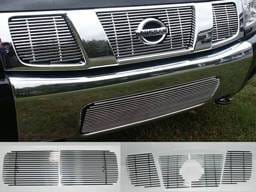 Fits Nissan TITAN 2/4dr QAA 4pcs Grille Accent SGB24523