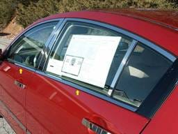 Fits Nissan MAXIMA 4dr QAA Stainless 4pcs Window Sill Accent WS24540