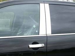 Fits Nissan TITAN Crew Cab QAA Stainless 4pcs Pillar Trim PP24523
