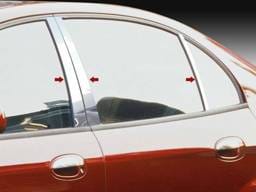 SUZUKI VERONA 4dr QAA Stainless 6pcs Pillar Trim PP24371
