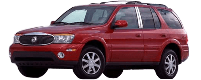 BUICK RAINIER 4dr QAA Stainless 4pcs Pillar Trim PP44520 thumbnail 2