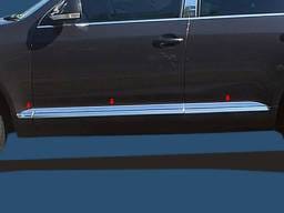 VOLKSWAGEN TOUAREG 4dr QAA Stainless 6pcs Rocker Panel Trim TH24640
