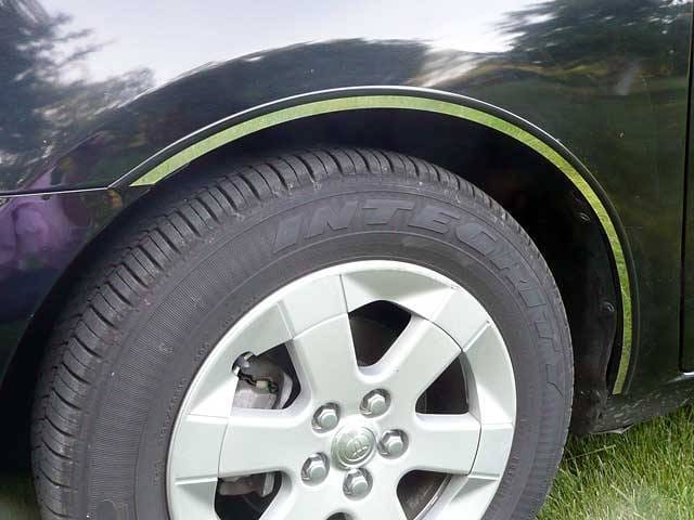TOYOTA PRIUS 4dr QAA Stainless 4pcs Wheel Well Accent WQ24135