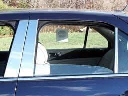 CADILLAC STS 4dr QAA Stainless 6pcs Pillar Trim PP45237