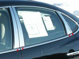 BUICK LACROSSE 4dr QAA Stainless 8pcs Pillar Trim PP45522