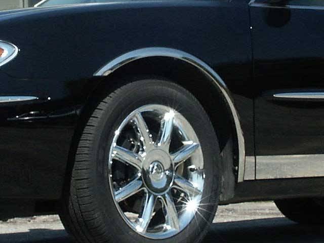 LACROSSE 4dr QAA Molded Stainless 4pcs Wheel Well Fender Trim WZ45520