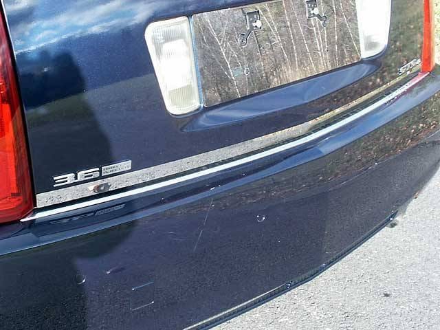 CADILLAC STS 4dr QAA Stainless 1pcs Rear Deck Accent RD45236