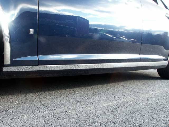 CADILLAC STS 4dr QAA Stainless 4pcs Rocker Panel Trim TH45236