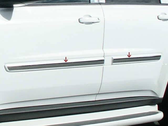 CHEVROLET EQUINOX 4dr QAA Stainless 4pcs Rocker Panel Trim TH45160