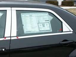 DODGE MAGNUM 4dr QAA Stainless 6pcs Pillar Trim PP45761