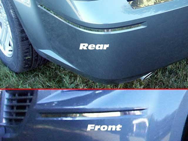 CHRYSLER 300 4dr QAA Stainless 4pcs Bumper Package BI45760