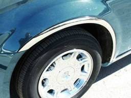 DODGE MAGNUM 4dr QAA Molded Stainless 4pcs Wheel Well Fender Trim WZ45920