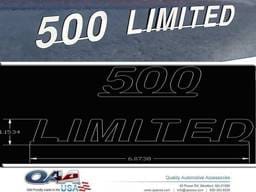 FORD FIVE HUNDRED 4dr QAA Stainless 2pcs Graphic/Logo/emblem SGR45370