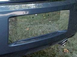 DODGE MAGNUM 4dr QAA Stainless 1pcs License Plate Bezel LP45921