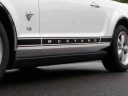 FORD MUSTANG 2dr QAA Stainless 6pcs Rocker Panel Trim TH45351