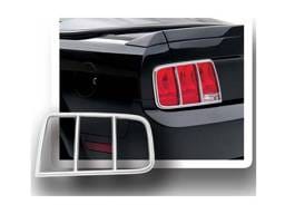 FORD MUSTANG 2dr QAA Chrome ABS plastic 2pcs Tail Light Bezels TL45351