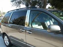 HONDA ODYSSEY 4dr QAA Stainless 4pcs Pillar Trim PP25245