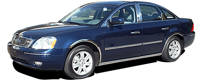 FORD FIVE HUNDRED 4dr QAA Stainless 4pcs Rocker Panel Trim TH45370 thumbnail 2