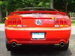 FORD MUSTANG 2dr QAA Stainless 2pcs Tail Light Accent TR45351