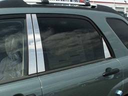 KIA SPORTAGE 4dr QAA Stainless 6pcs Pillar Trim PP28836