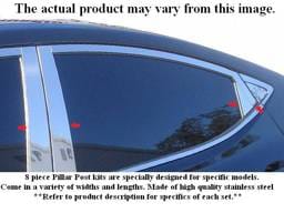 JAGUAR X-TYPE 4dr QAA Stainless 8pcs Pillar Trim PP25091