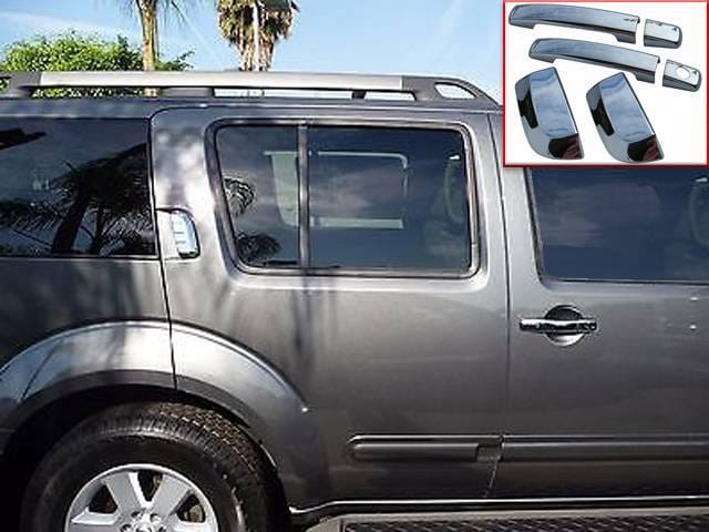 PATHFINDER 4dr QAA Chrome ABS plastic 6pcs Door Handle Cover DH25527