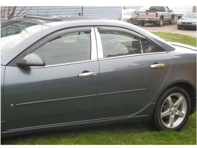 PONTIAC G6 4dr QAA Stainless 6pcs Pillar Trim PP45271