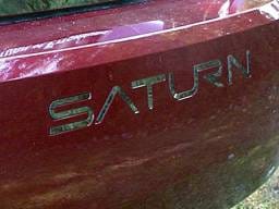 SATURN ION 4dr QAA Stainless 5pcs Graphic/Logo/emblem SGR45410