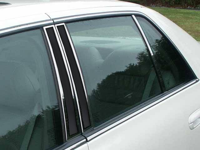 CADILLAC DTS 4dr QAA Stainless 6pcs Pillar Trim PP40246-OL thumbnail 3