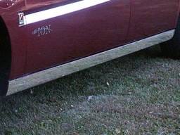 SATURN ION 4dr QAA Stainless 4pcs Rocker Panel Trim TH45410