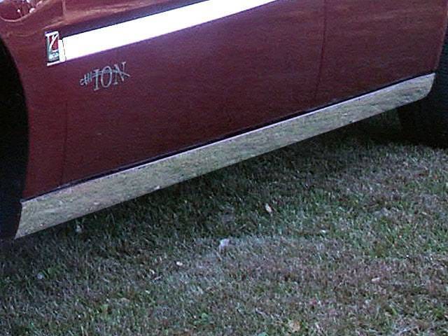 SATURN ION 4dr QAA Stainless 4pcs Rocker Panel Trim TH45410