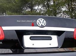 VOLKSWAGEN JETTA 4dr QAA Stainless 1pcs Rear Deck Accent RD25666