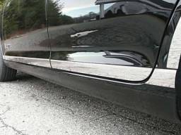 VOLKSWAGEN JETTA 4dr QAA Stainless 8pcs Rocker Panel Trim TH25665