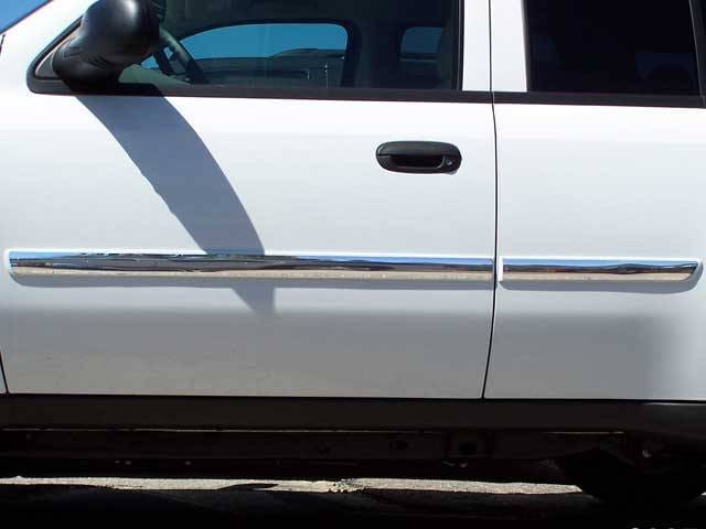 CHEVROLET TRAILBLAZER 4dr QAA Stainless 4pcs Rocker Panel Trim TH47165