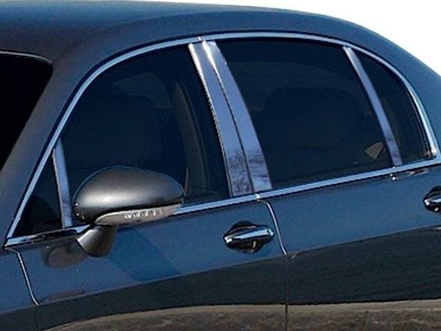 BENTLEY CONTINENTAL FLYING SPUR 4dr QAA Stainless 8pcs Pillar Trim PP26999
