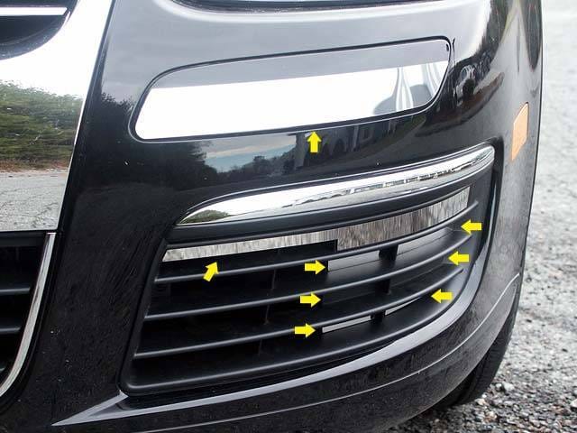 VOLKSWAGEN JETTA 4dr QAA Stainless 16pcs Front Bumper Accent FP25665 thumbnail 4