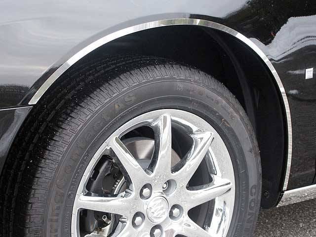BUICK LUCERNE 4dr QAA Stainless 4pcs Wheel Well Accent WQ46551