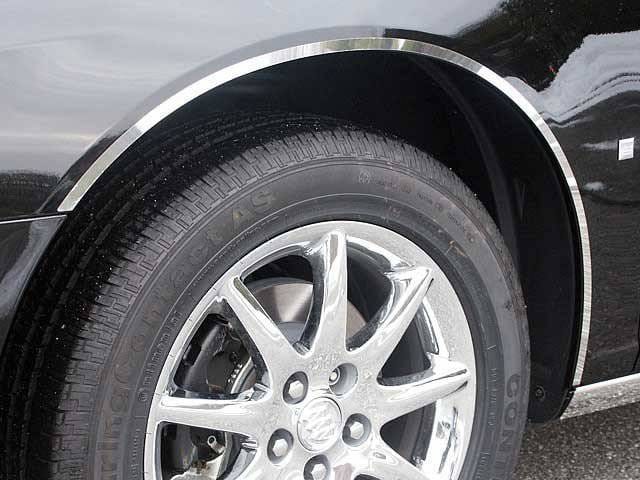 BUICK LUCERNE 4dr QAA Stainless 4pcs Wheel Well Accent WQ46553