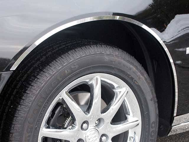 BUICK LUCERNE 4dr QAA Stainless 4pcs Wheel Well Accent WQ46552