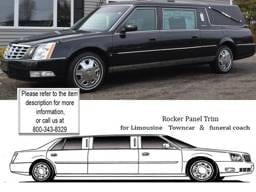 CADILLAC DTS HEARSE QAA Stainless 12pcs Rocker Panel Trim TH46259