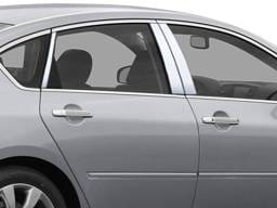 Fits Infiniti M35/45 4dr QAA Stainless 6pcs Pillar Trim PP26059