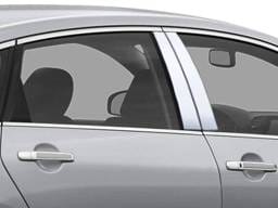 Fits Infiniti M35/45 4dr QAA Stainless 4pcs Pillar Trim PP26058