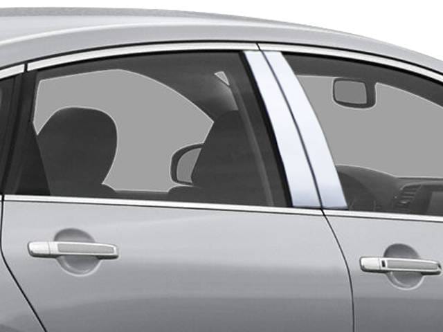 Fits Infiniti M35/45 4dr QAA Stainless 4pcs Pillar Trim PP26058