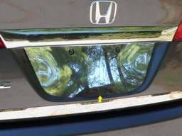 HONDA CIVIC 4dr QAA Stainless 1pcs License Plate Bezel LP26214
