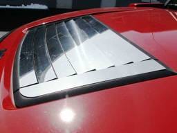HUMMER H3 4dr QAA Stainless 9pcs Hood Vent Accent HV46303