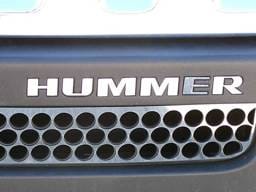 HUMMER H3 4dr QAA Stainless 6pcs Graphic/Logo/emblem HV46307