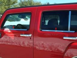 HUMMER H3 4dr QAA Stainless 4pcs Window Sill Accent HV46310